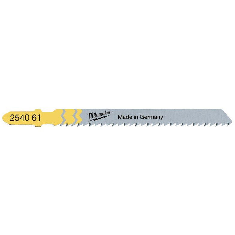 Milwaukee Szúrófűrészlap, tiszta és forgács nélküli vágáshoz, T 101 B, 75 mm, 25 db/csomag termék fő termékképe
